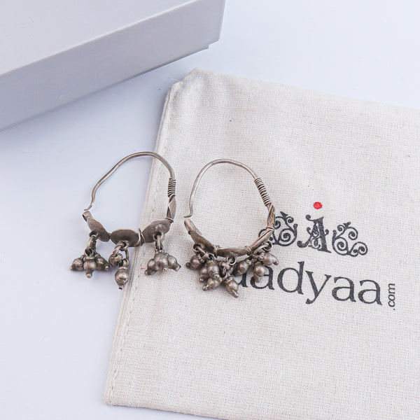 Antique Silver Earrings