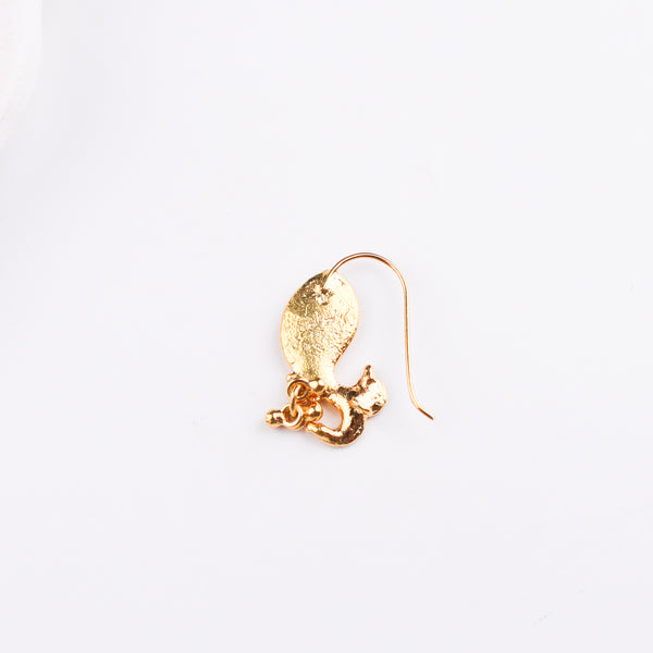 Fish Nath (Pierced) | 22K Gold Plated | 92.5 Silver