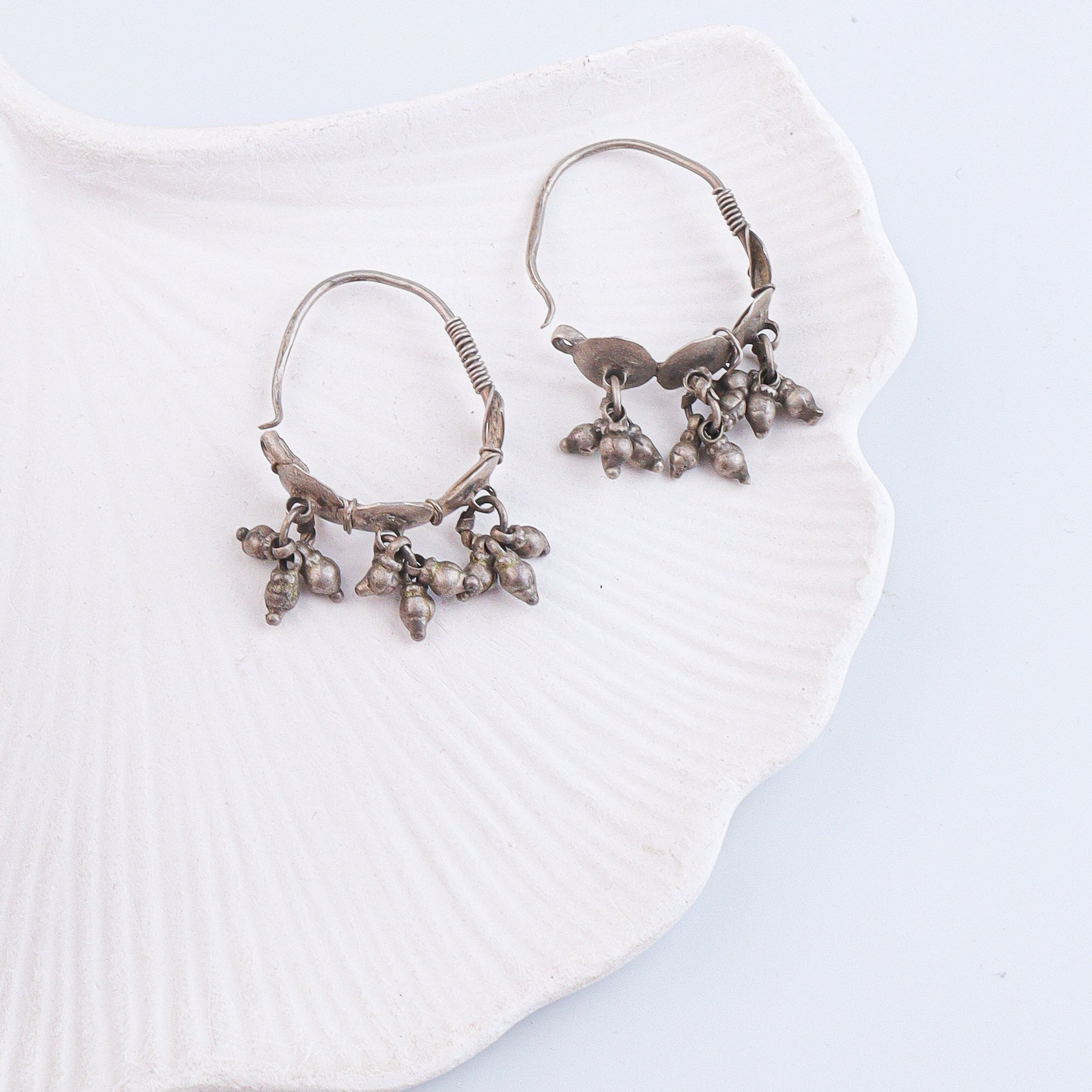 Antique Silver Earrings