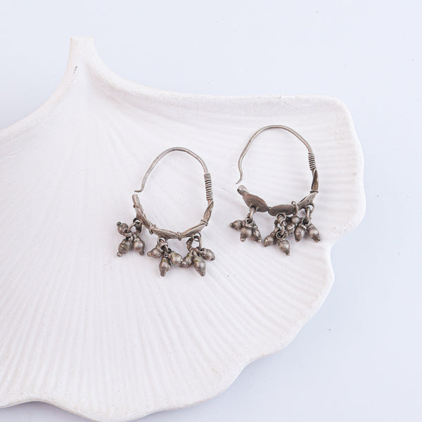 Antique Silver Earrings