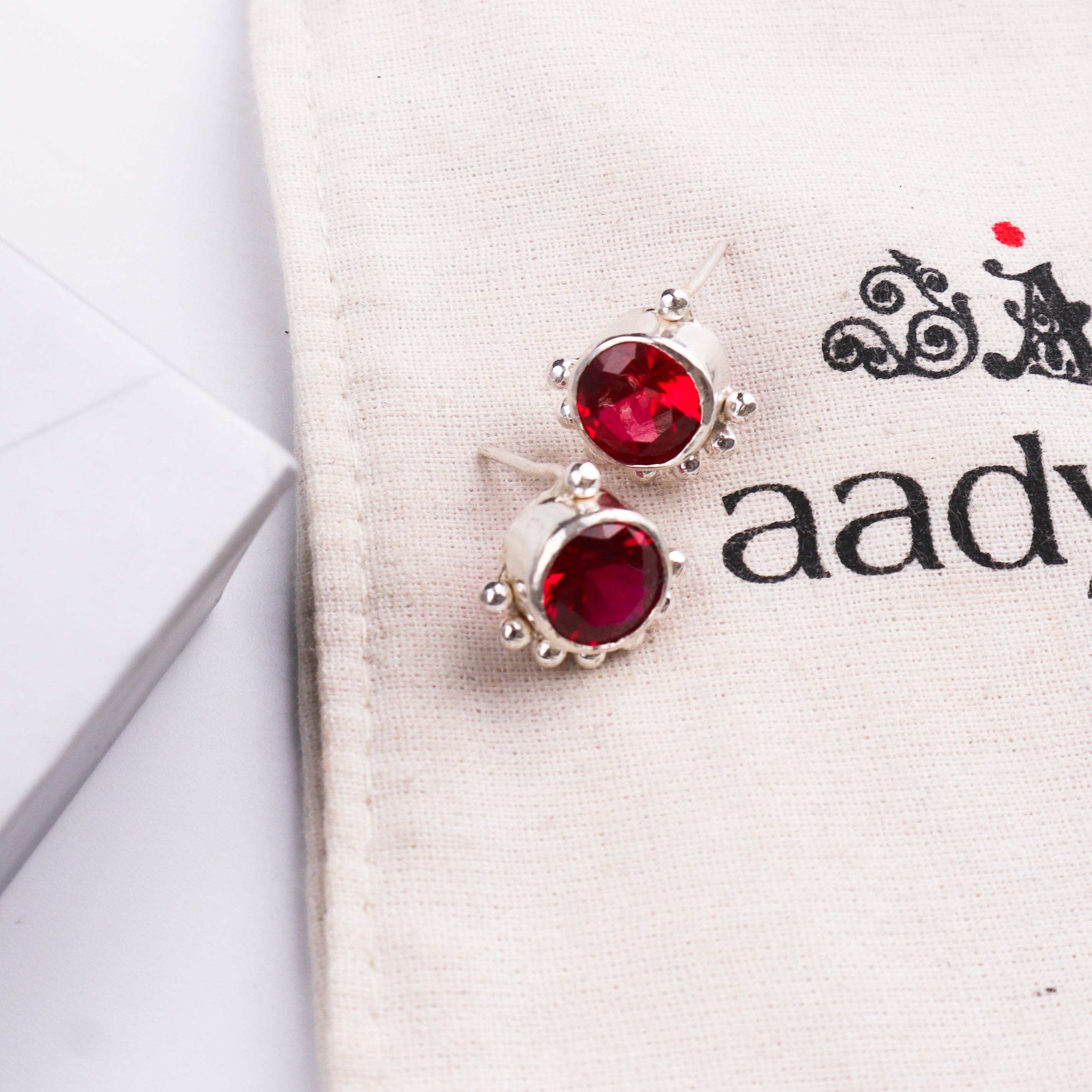 Pink CZ Stud | 92.5 Silver