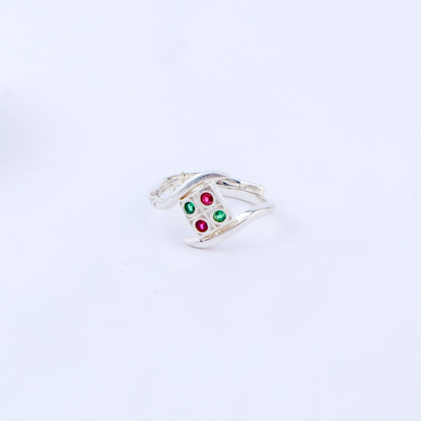 Silver Nakshatra Ring