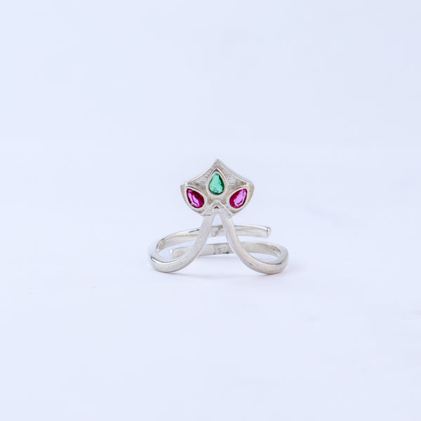 Silver Nakshatra Ring