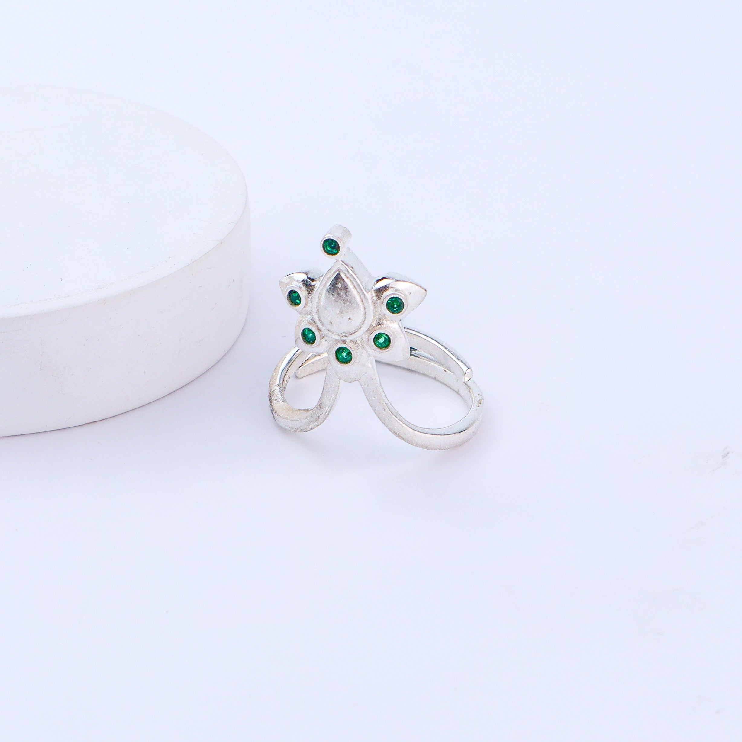 Silver Nakshatra Ring