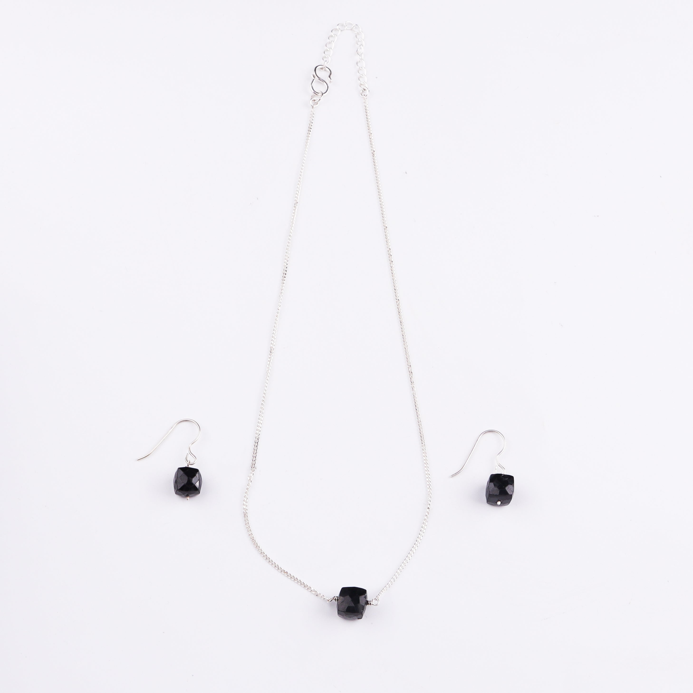 Black Spinel Set | 92.5 Silver