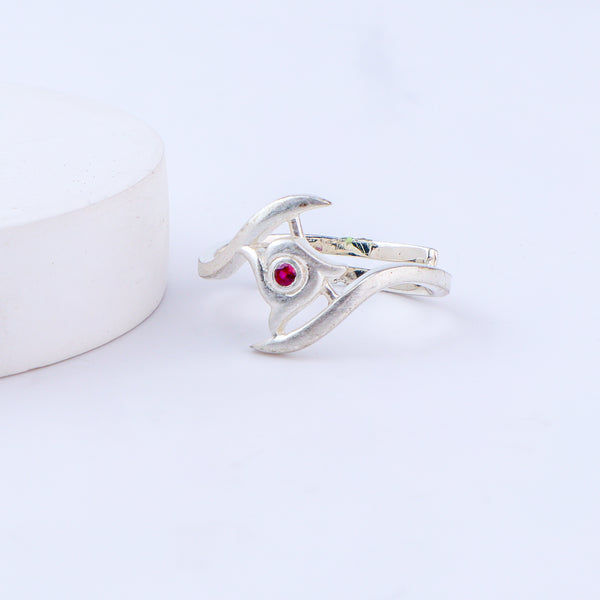 Silver Nakshatra Ring