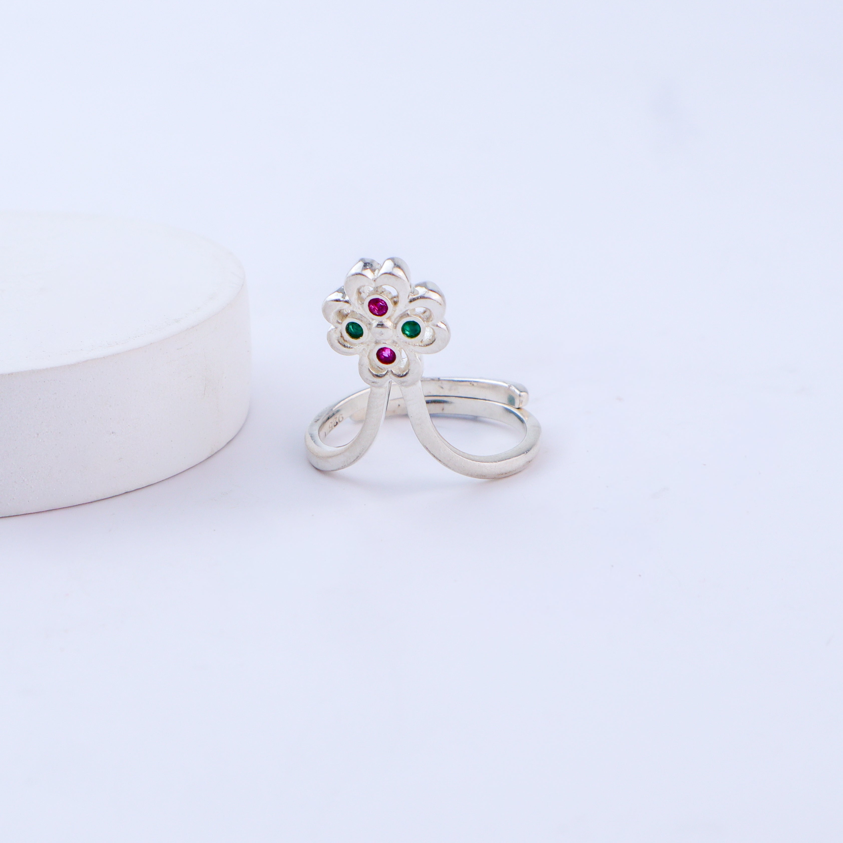 Silver Nakshatra Ring