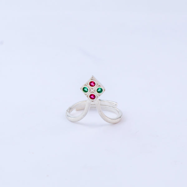 Silver Nakshatra Ring