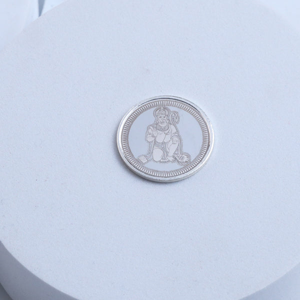Silver Lord Hanuman Coin - 5gm