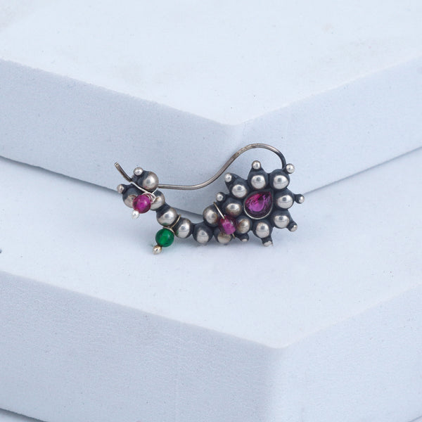 Itihaas Maharashtrian Nath Medium (Left, Pierced)