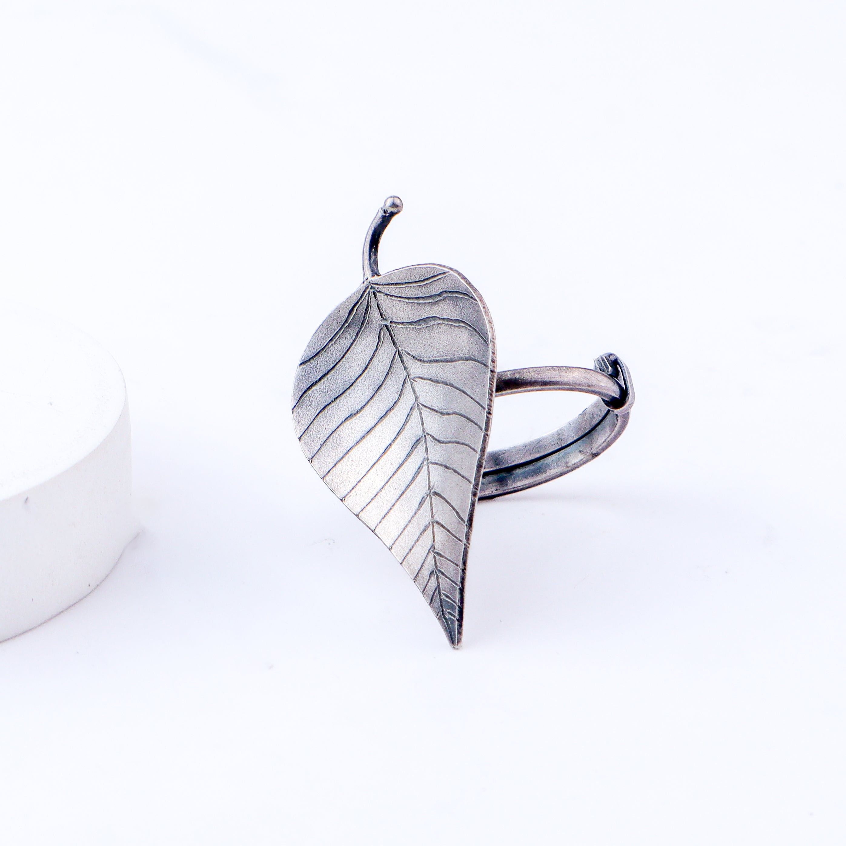 Adjustable Peepal Ring - Small