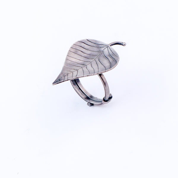 Adjustable Peepal Ring - Small