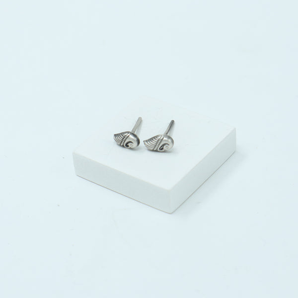 Tiny Silver Peacock Stud | 92.5 Silver