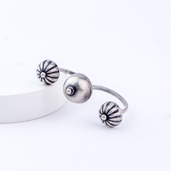 Dome Two Finger Ring