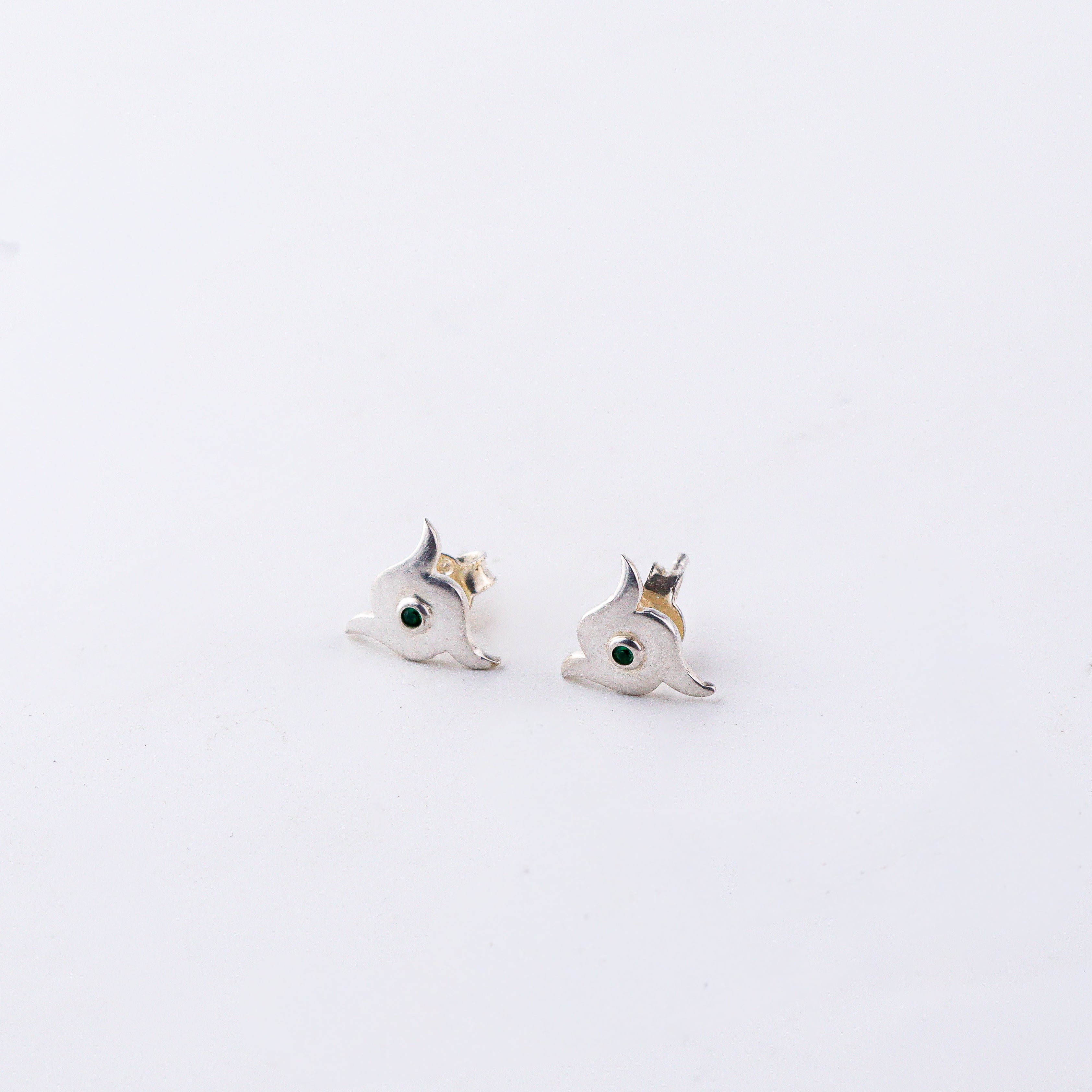 Silver Nakshatra Studs