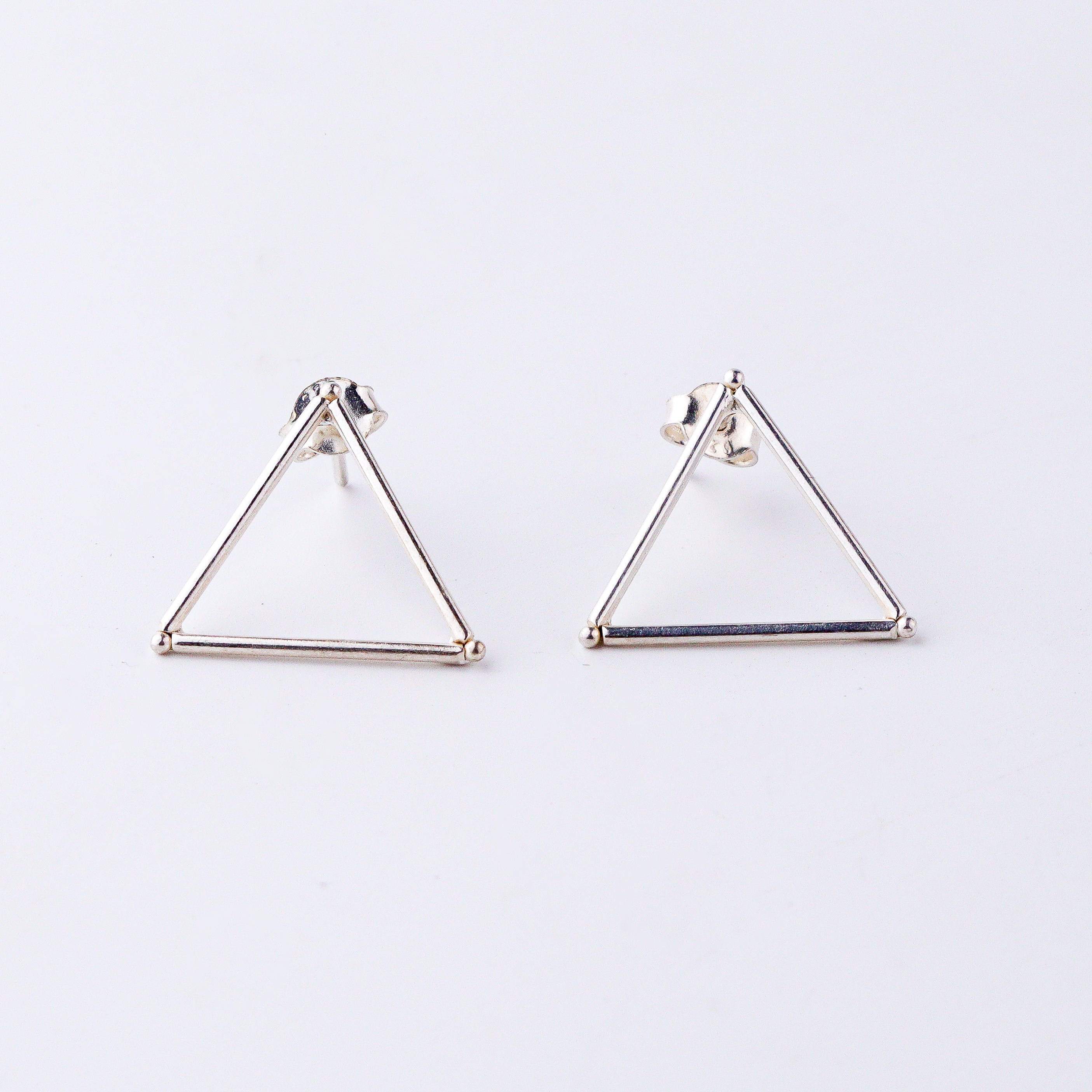 Handmade Triangle Earring (Plain)