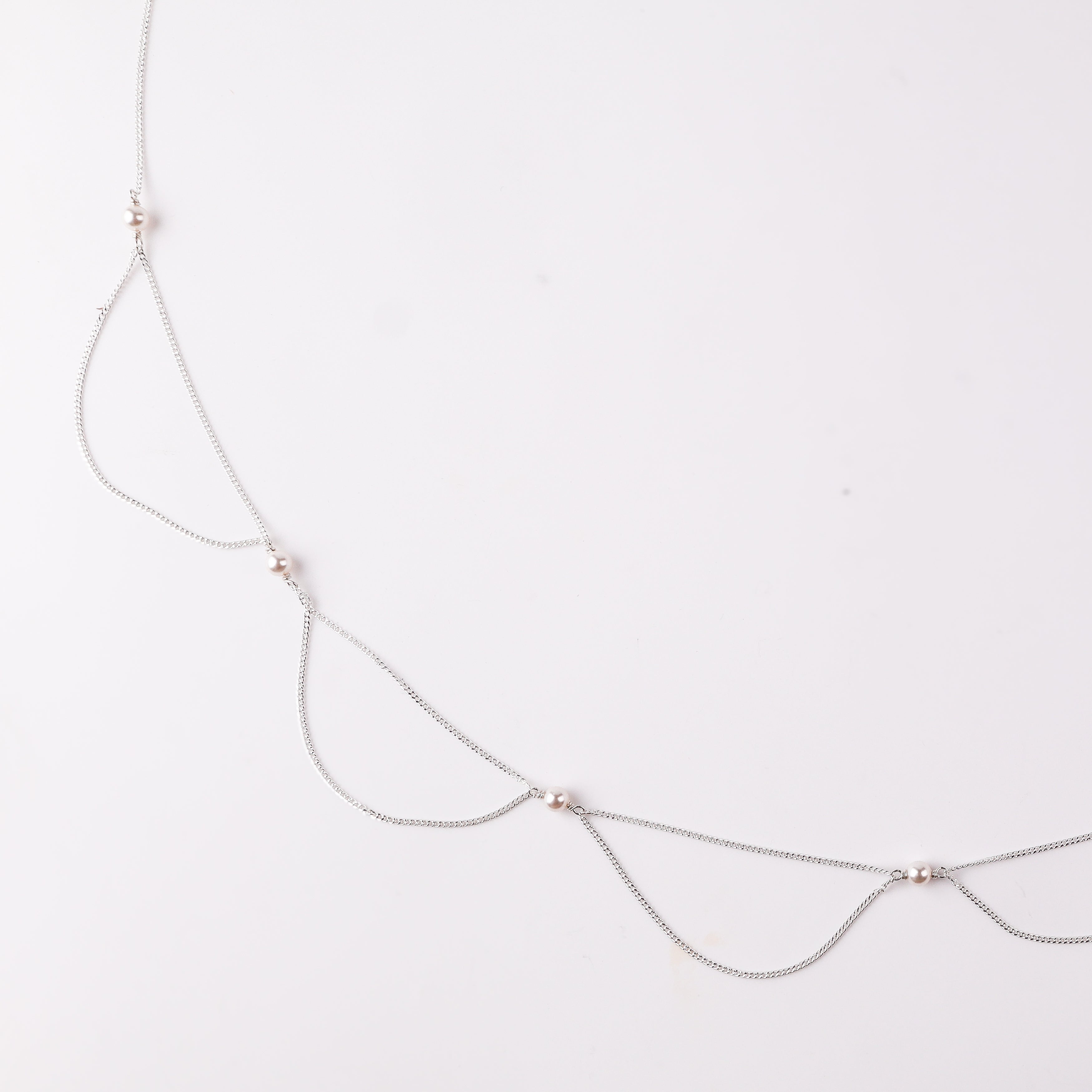 Waist chain / Kamar bandh with Pearls ( Jhalar )