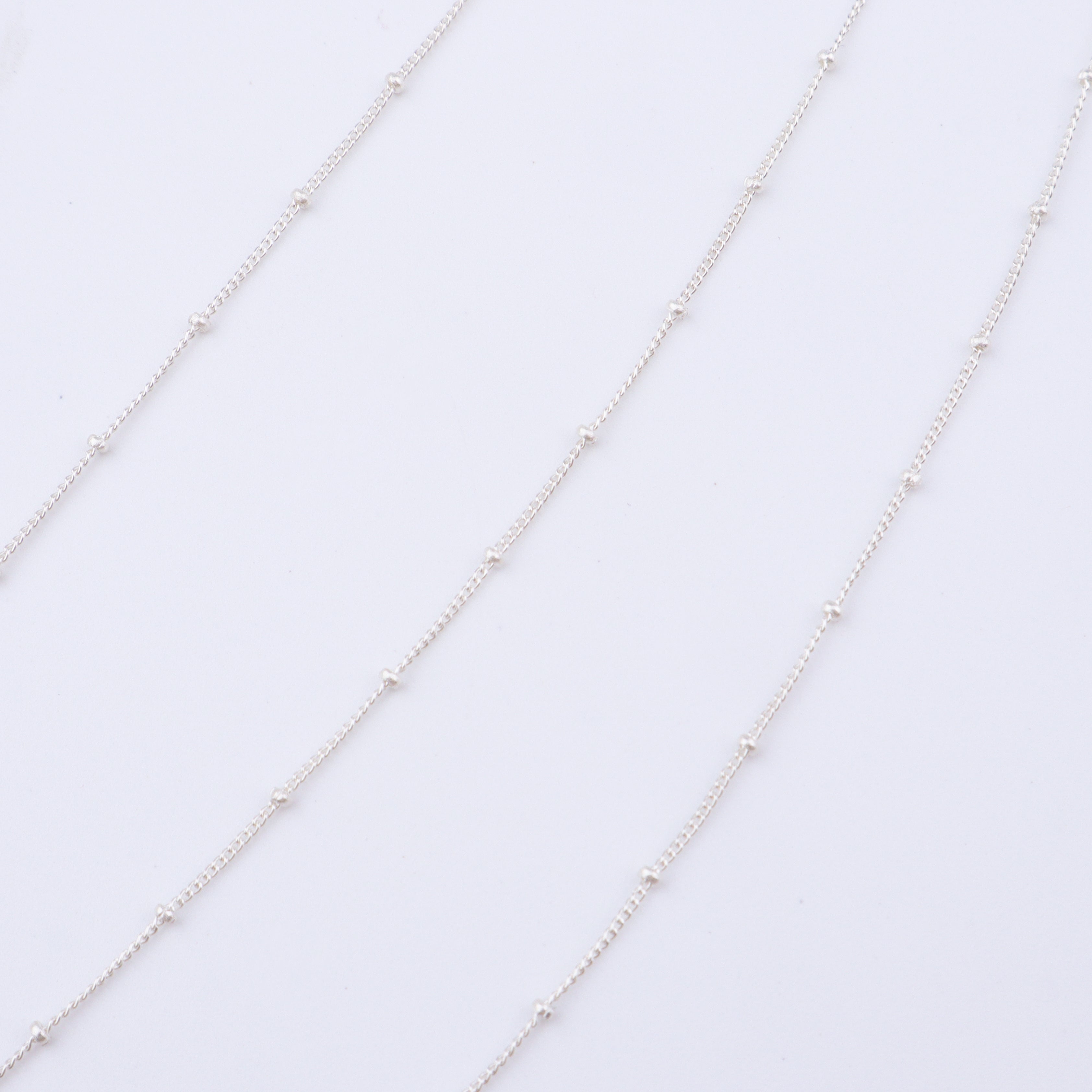 Dainty Silver Three Layered Necklace