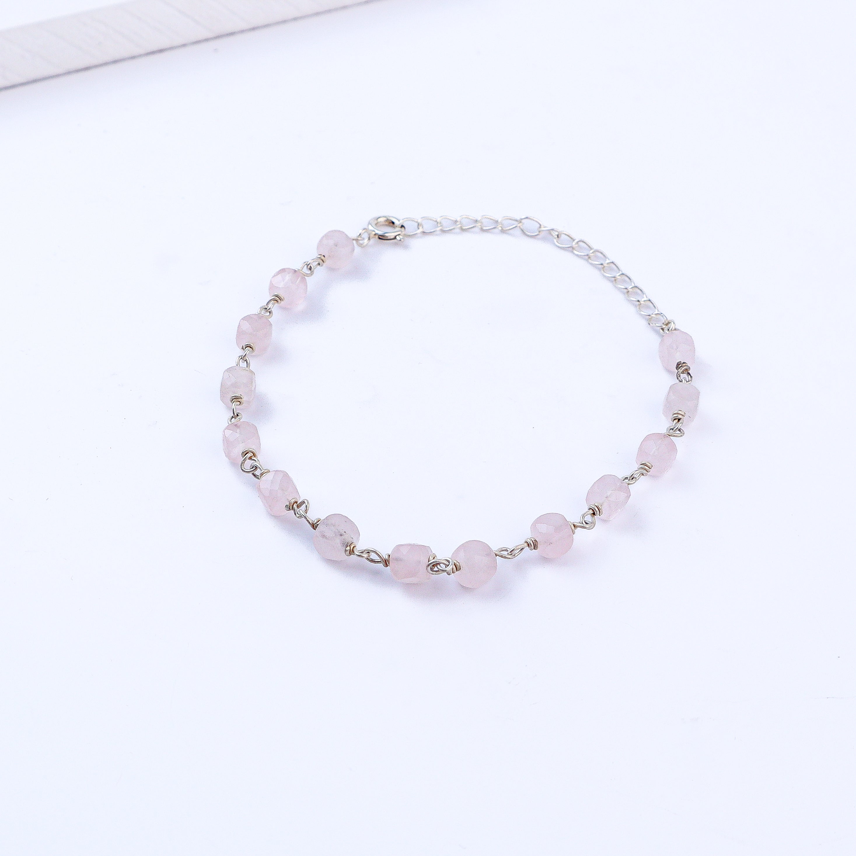 Rose Quartz Ganthan Bracelet
