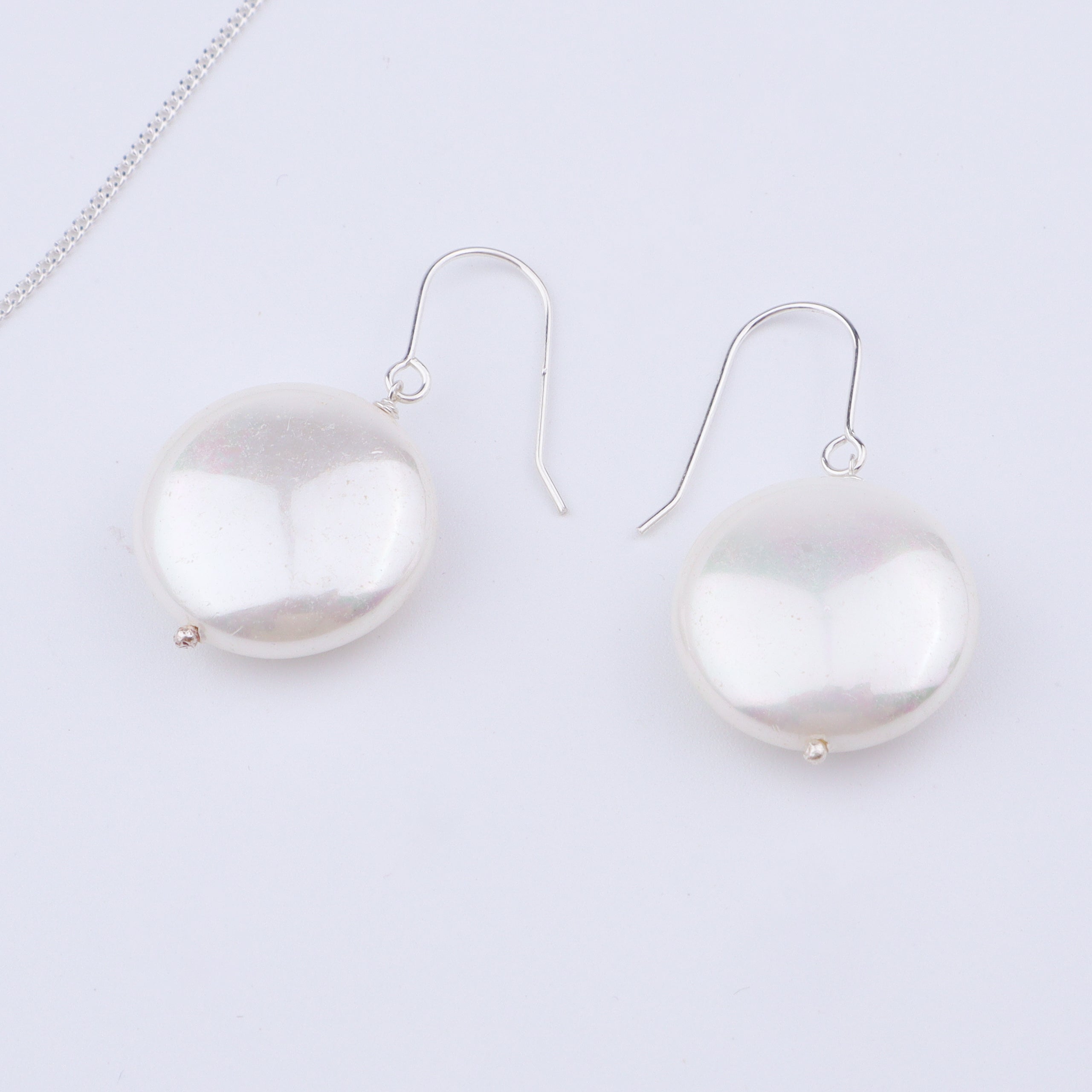 Classic Coin Pearl Silver Set