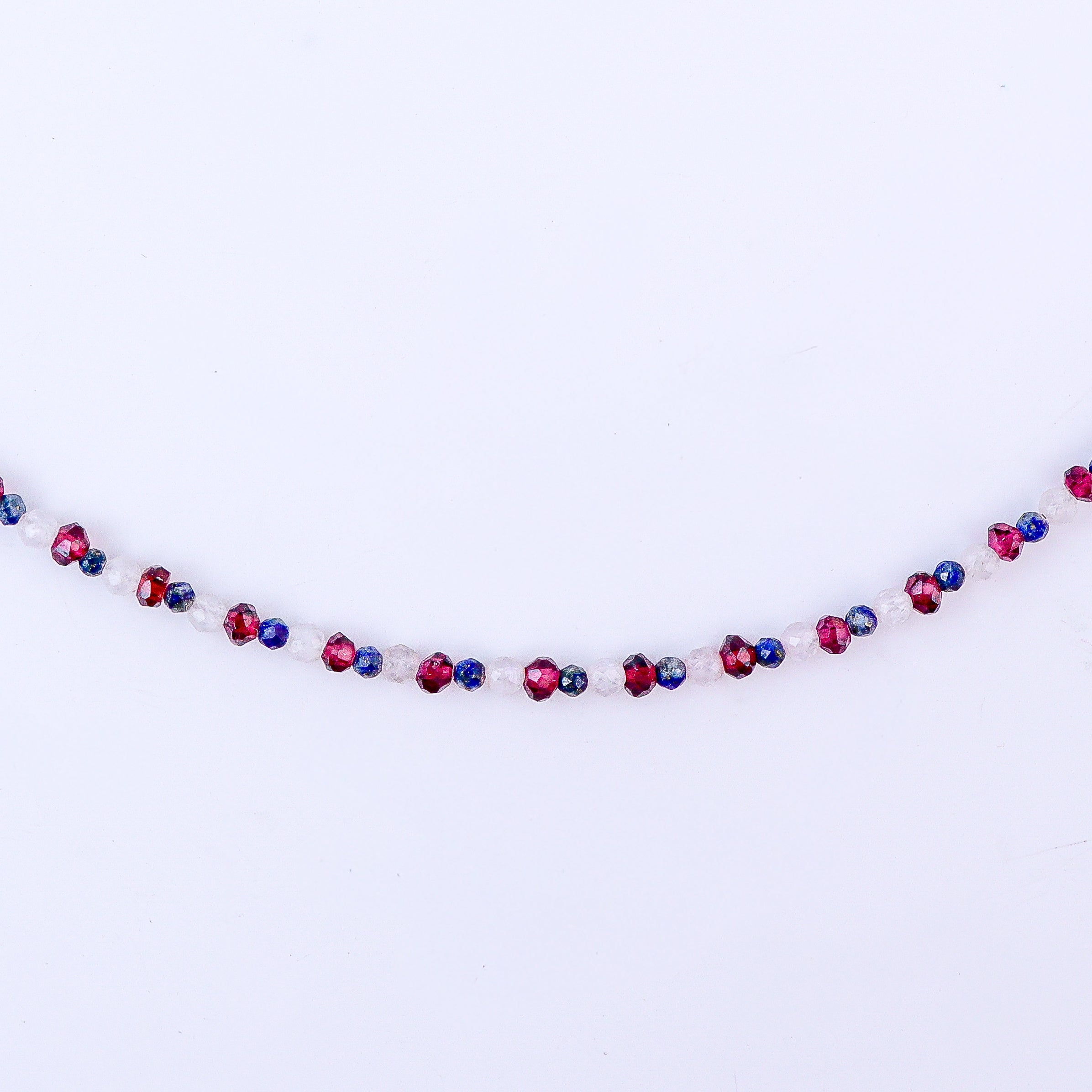 Semiprecious Multicolour Stone Necklace