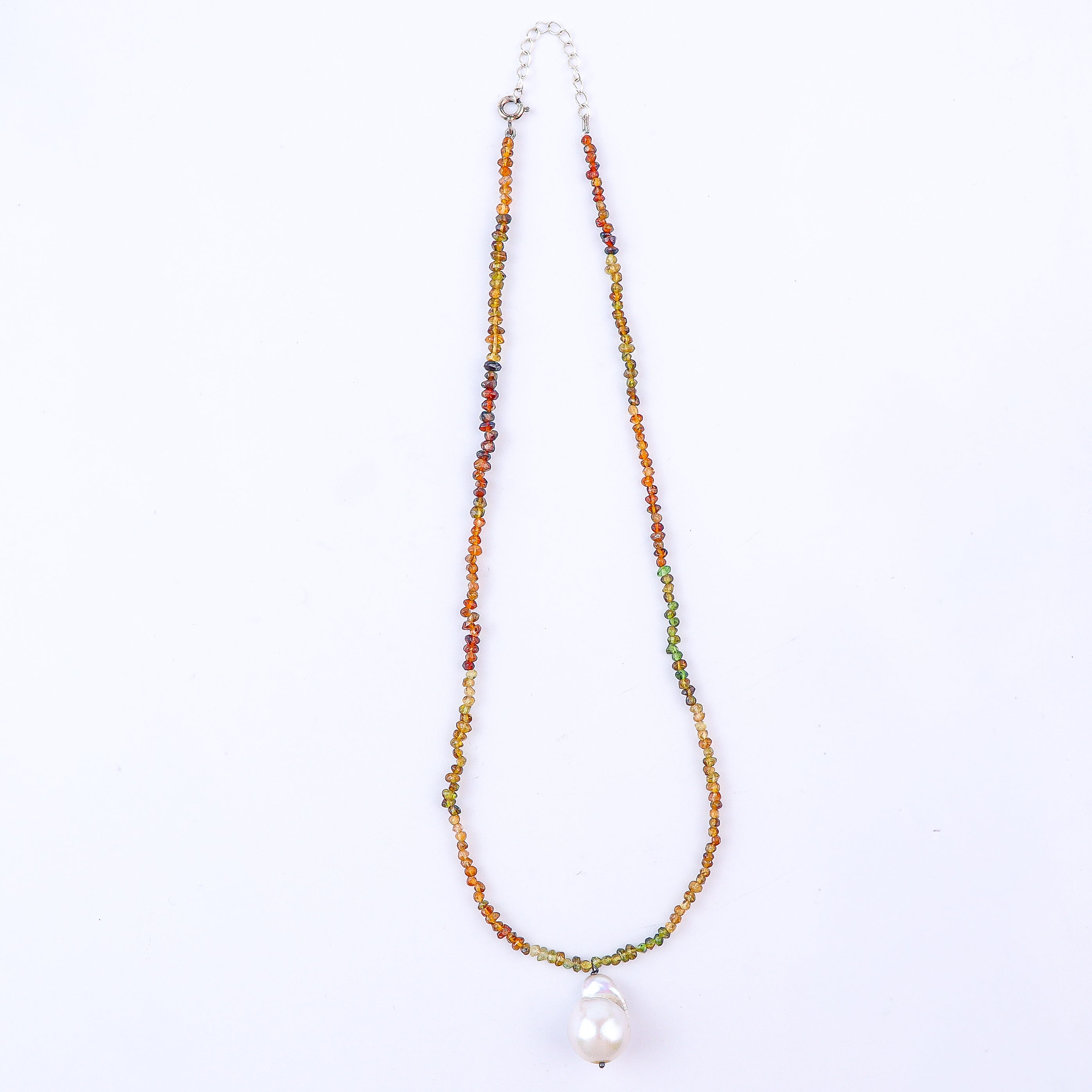 Tourmaline & Pearl Necklacee