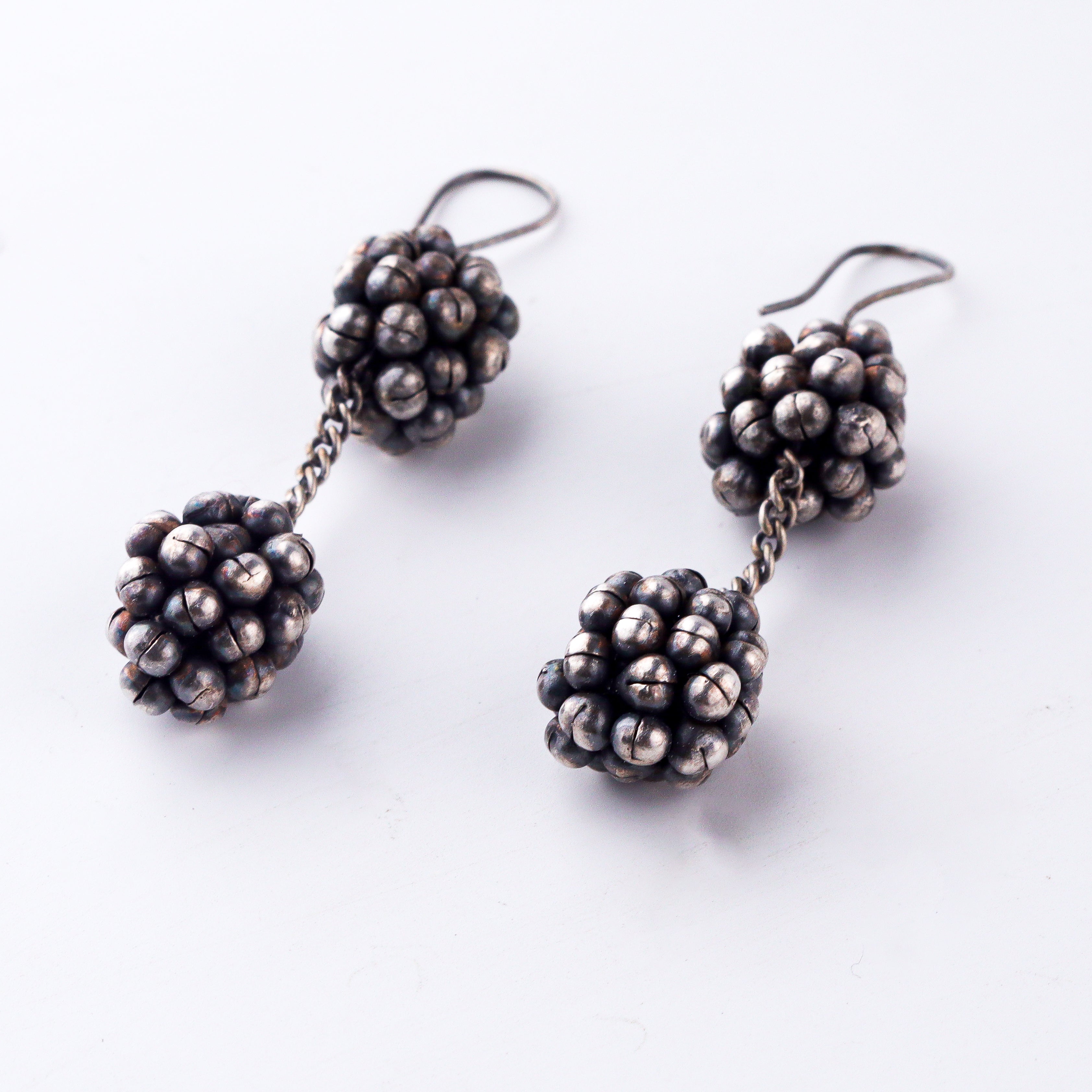 wearing Double Ghungroo Bunch Earrings with festive look