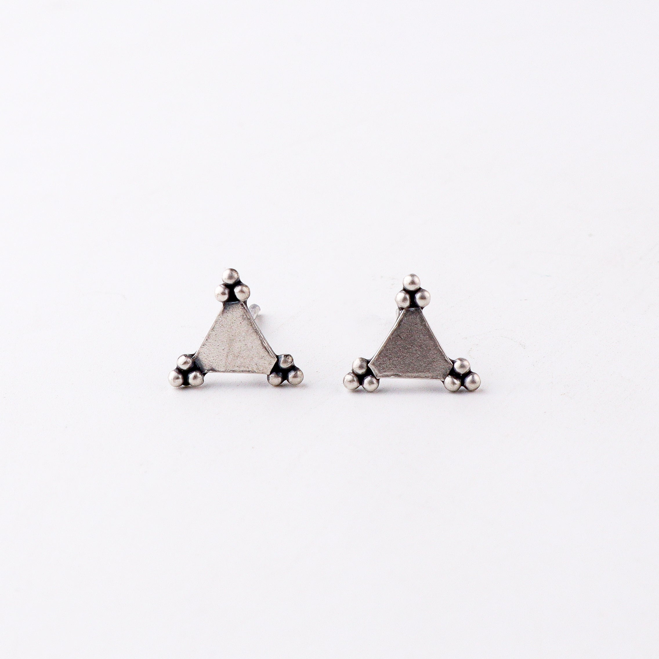 Nirbhaya Filled Studs | 92.5 Silver