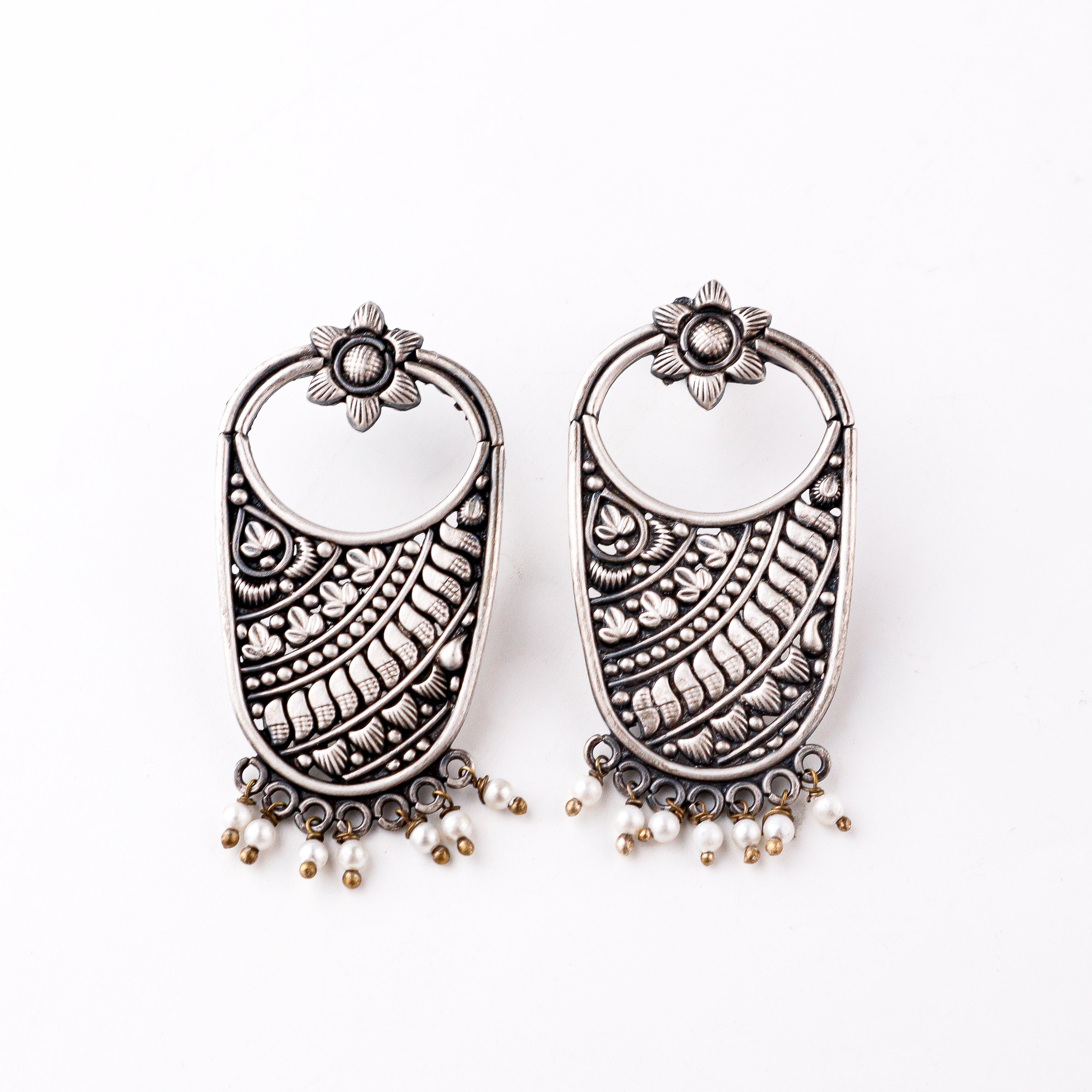 Chandbali (Aalya) | 92.5 silver | Size : Small