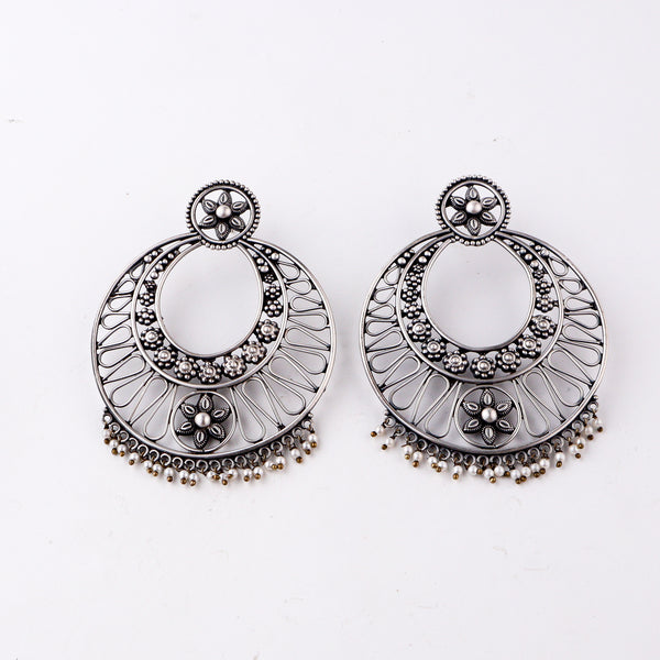 Chandbali ( Aafreen ) | 92.5 silver | size : large