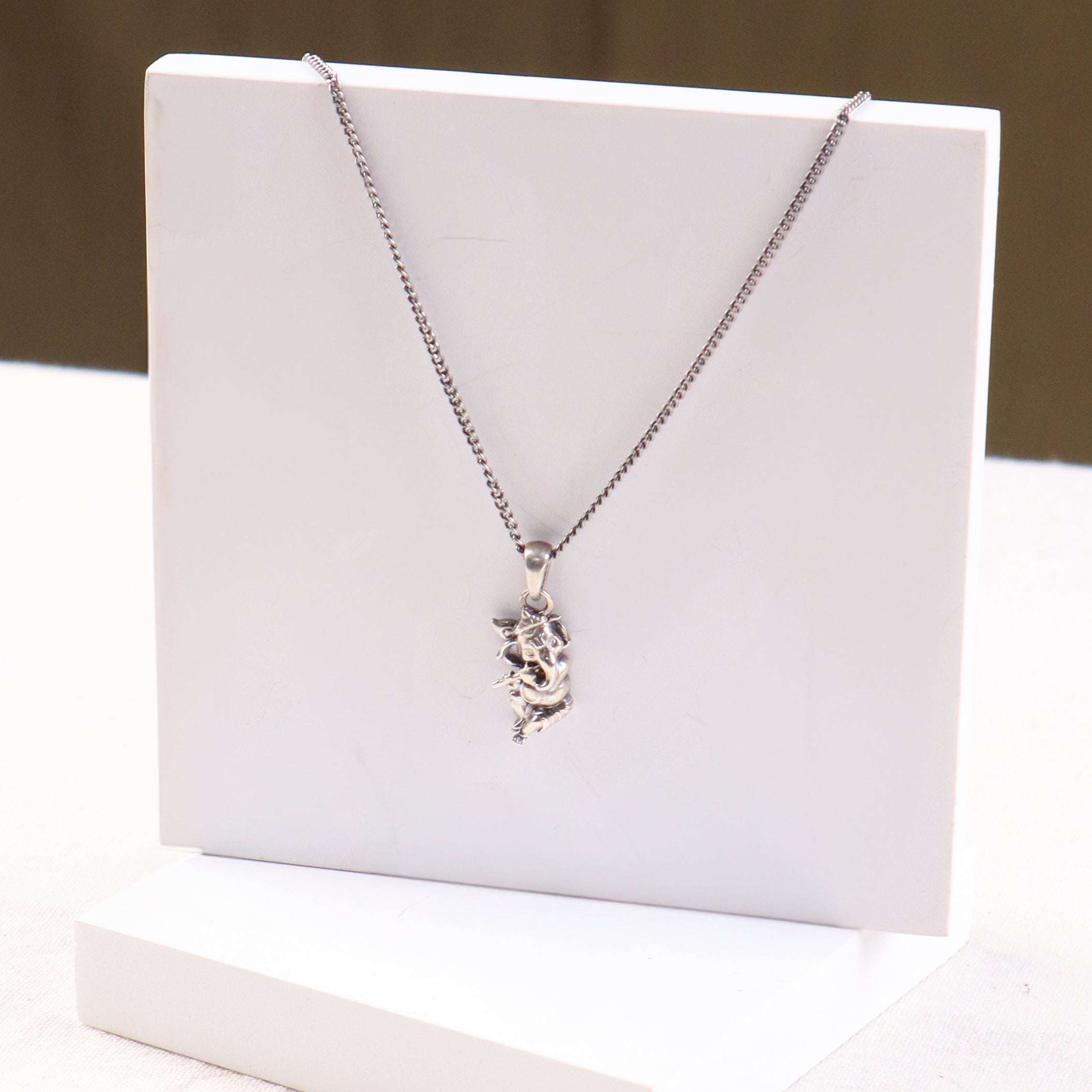 Bal Ganesh Pendant Necklace