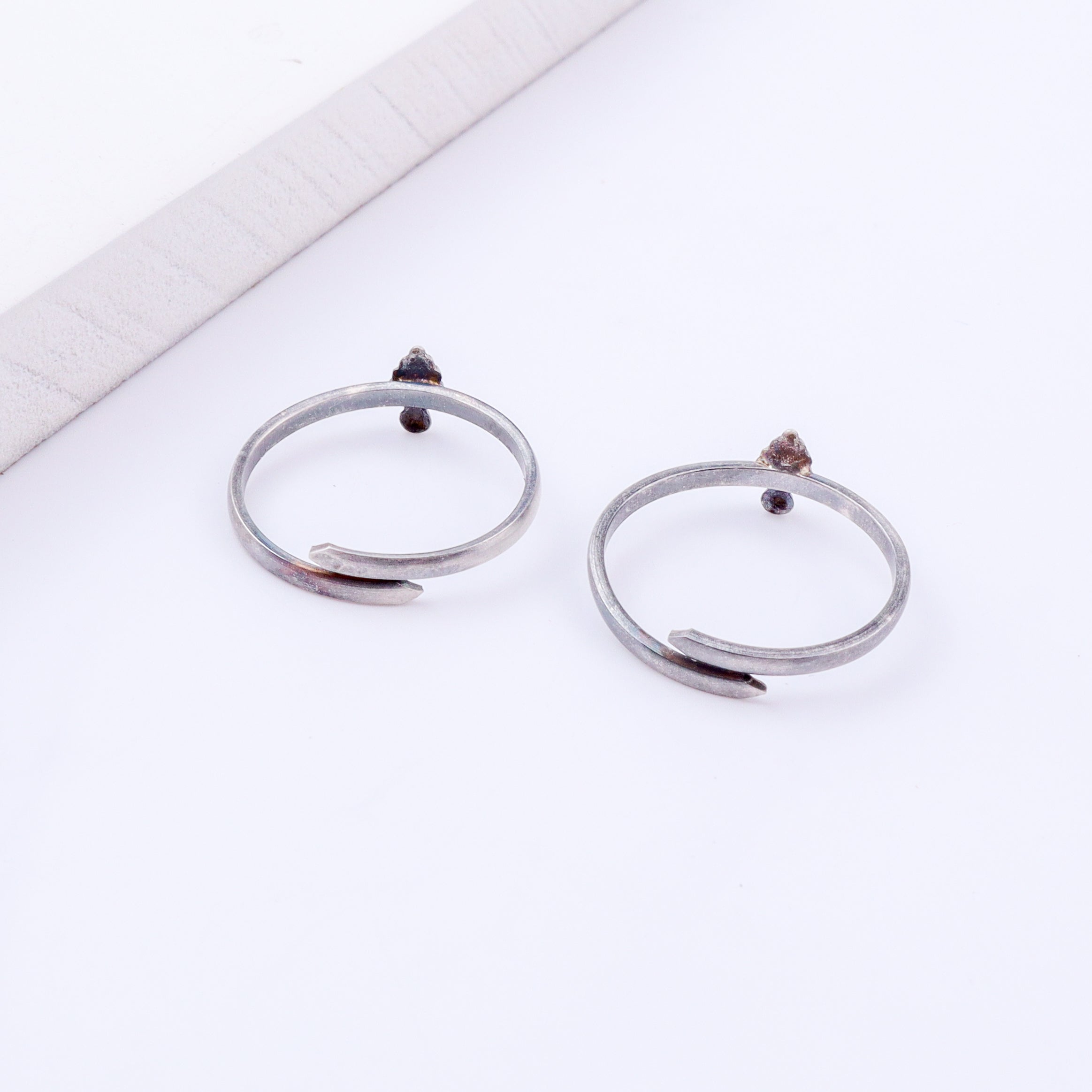 Tiny Silver Adjustable Nip Toe Ring
