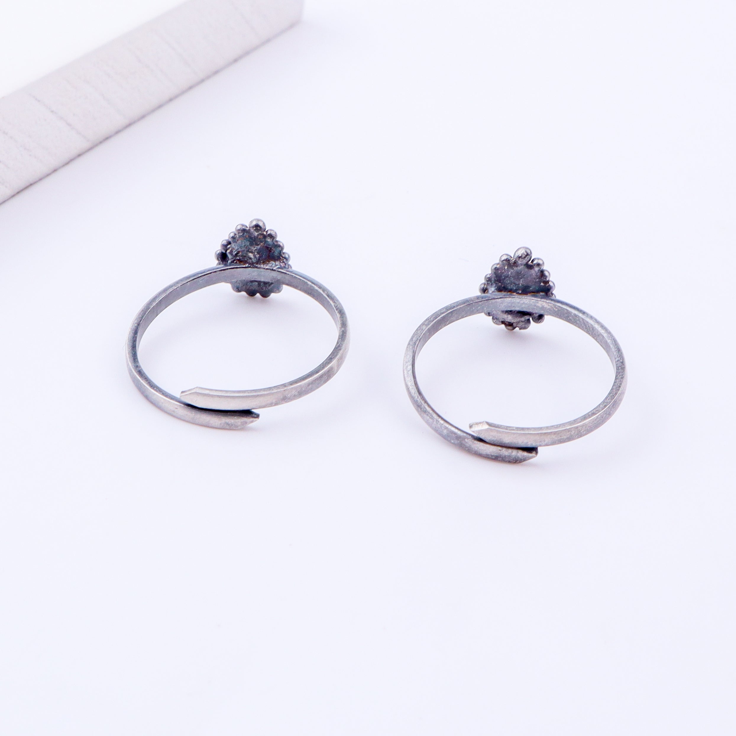 Tiny Silver Adjustable Parna Toe Ring