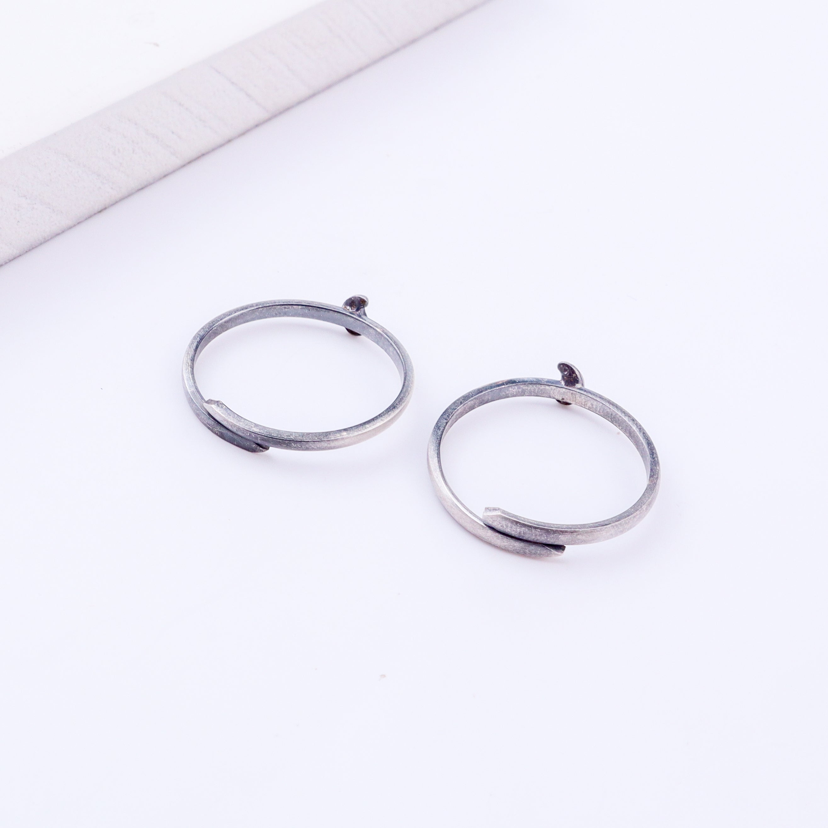 Tiny Silver Adjustable Koyari Toe Ring