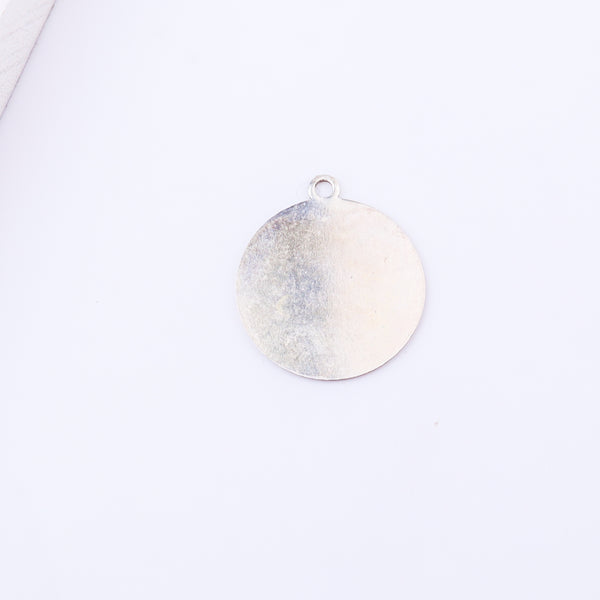 Pendant tag / Charm Tag / Dog tag ( Without chain ) - Aai Engraved