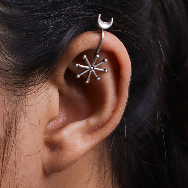 Chandrakor Snowflake Bugadi (Clip-on)