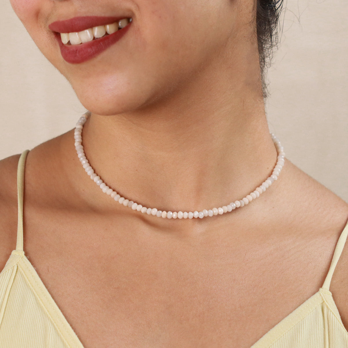 Moonstone Silver Necklace