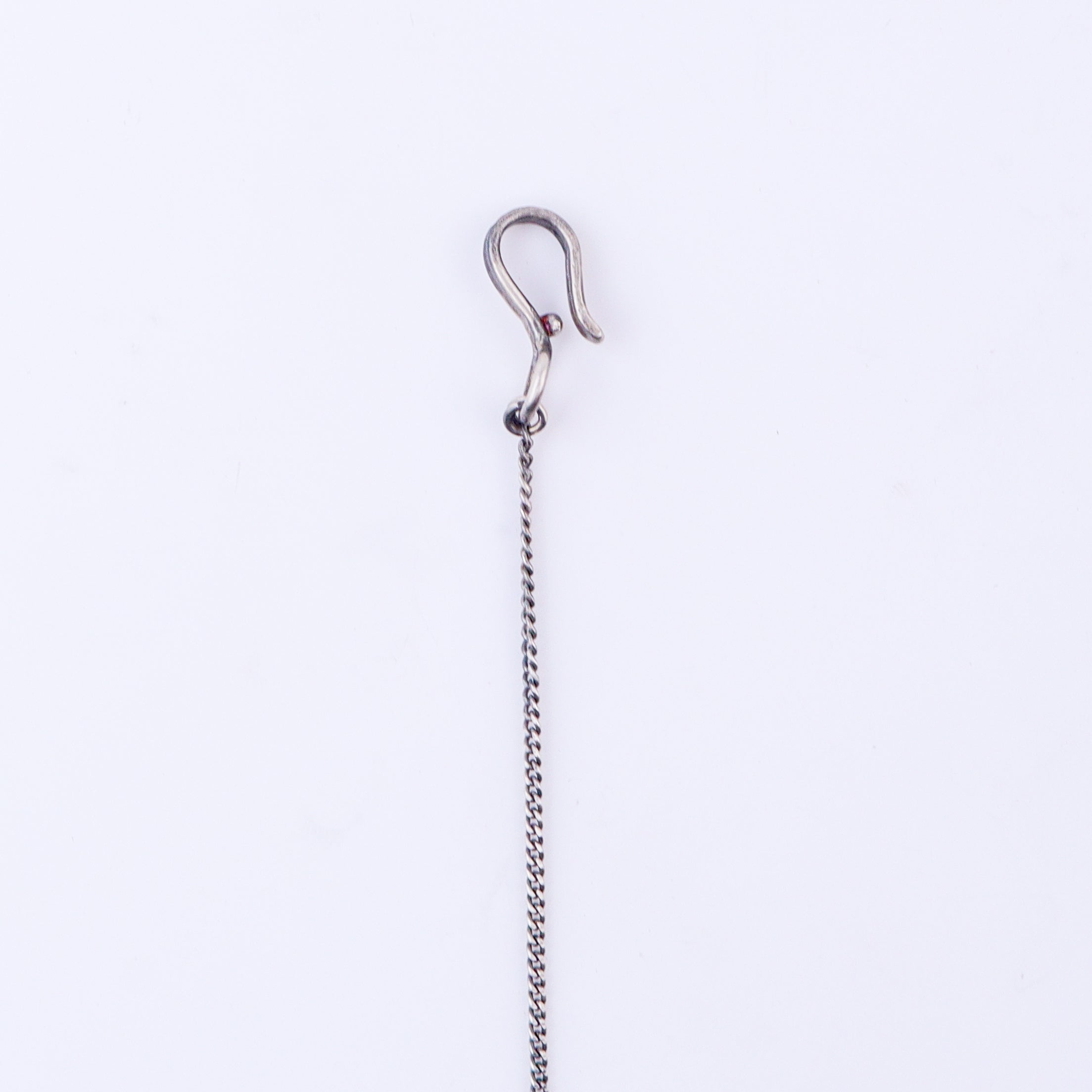 Silver Chandrakor Ghungroo Motif Maang Tika