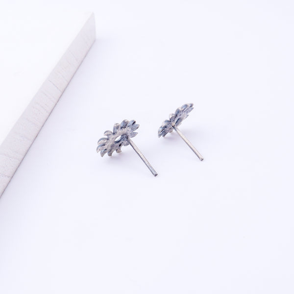 Silver Sun Motif Studs | 92.5 Silver