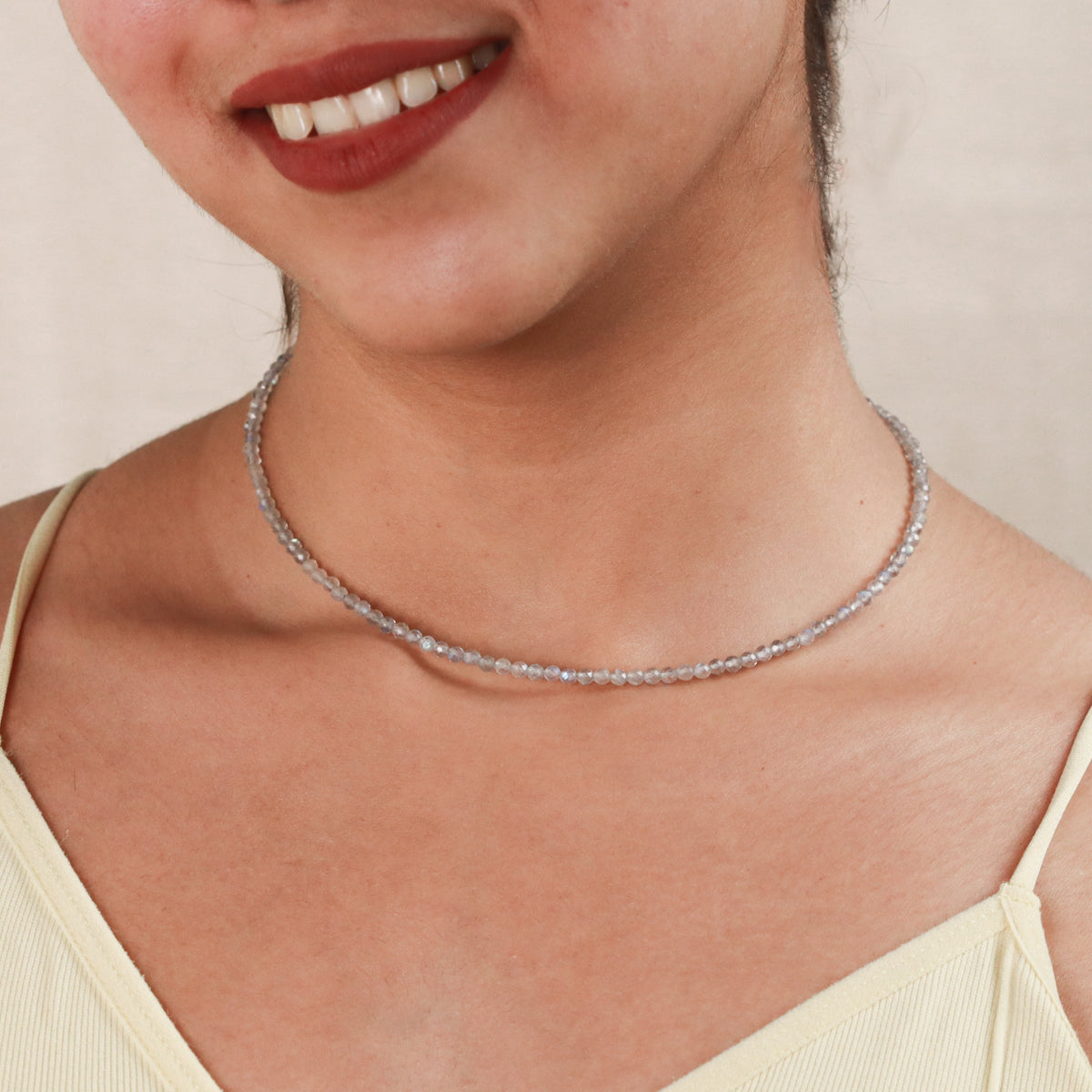Labradorite Silver Necklace