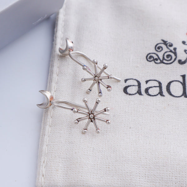 Chandrakor Snowflake Bugadi (Clip-on)