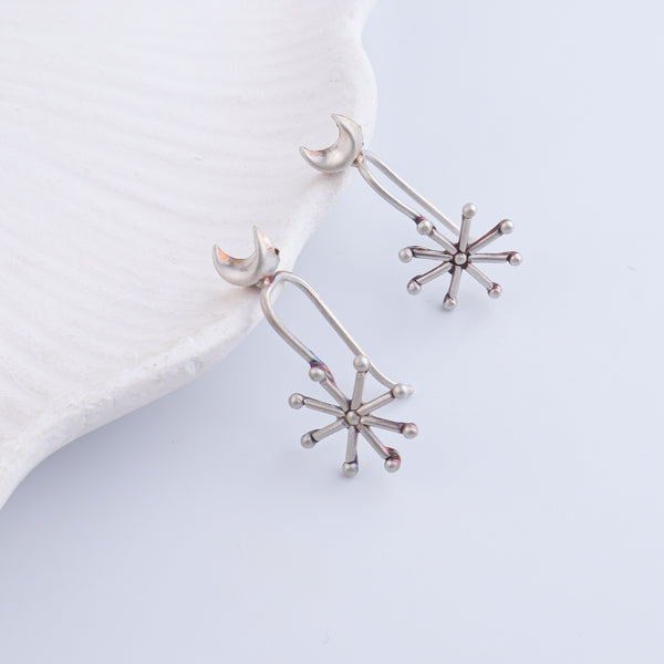 Chandrakor Snowflake Bugadi (Clip-on)