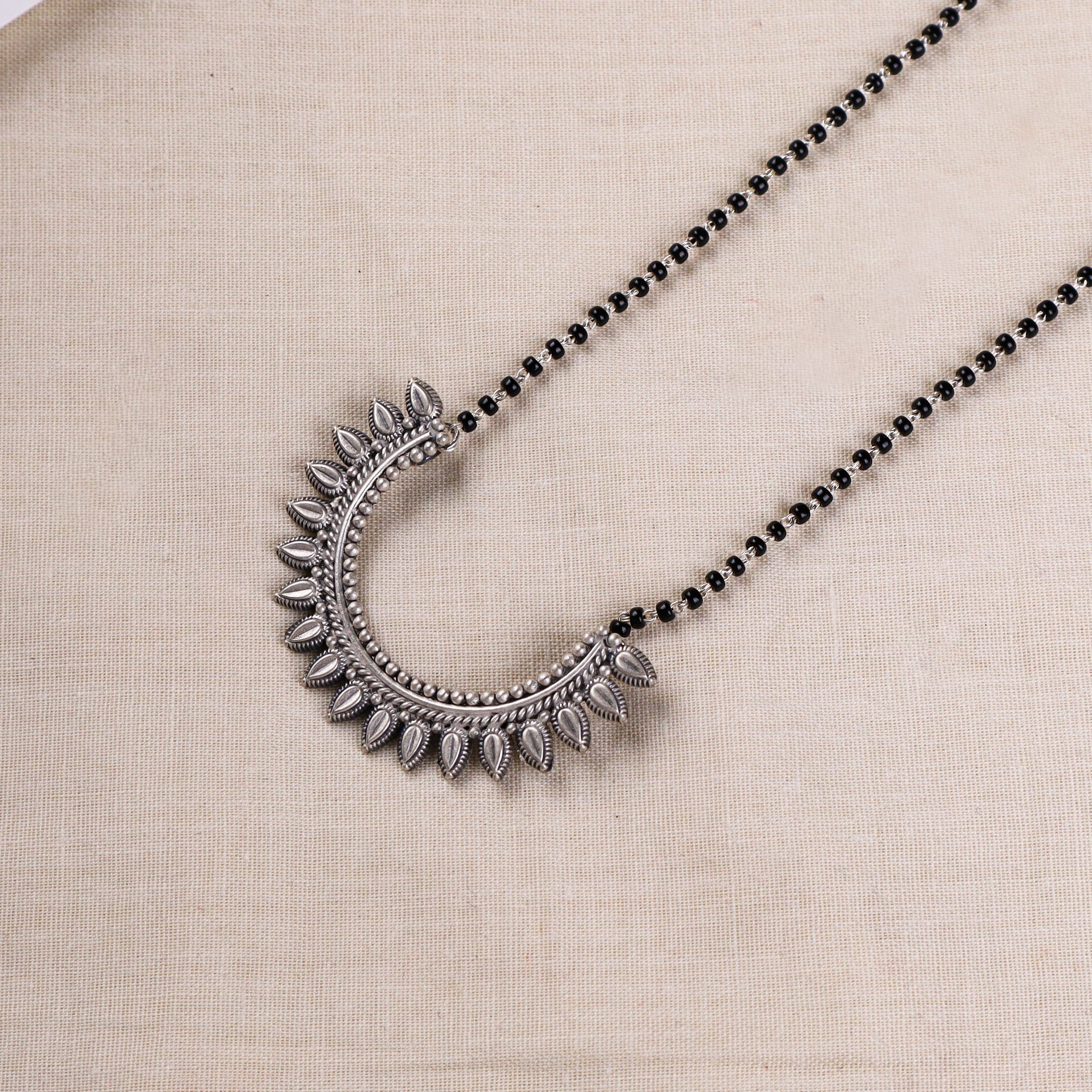 Filigree Drop Shape Mangalsutra