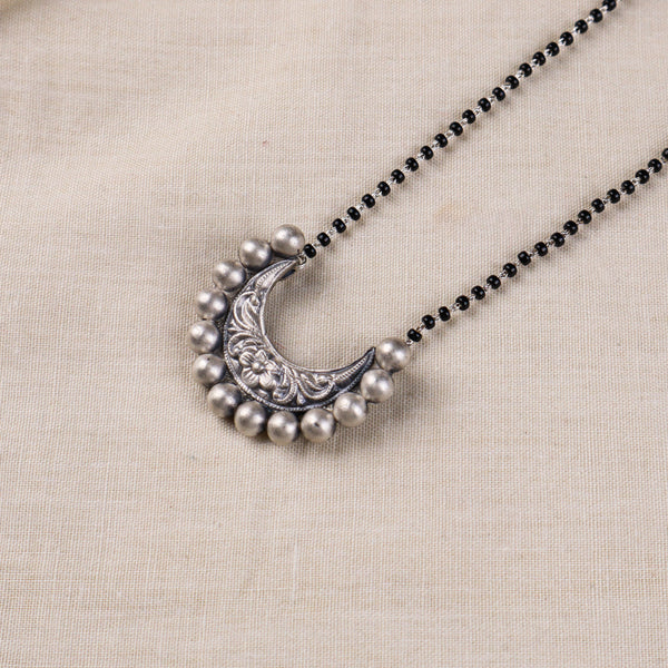 Silver Chandrakor Mangalsutra