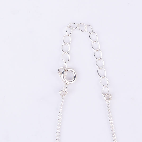 CZ Flower Drop Necklace