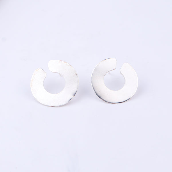 Geometric Circular Earrings