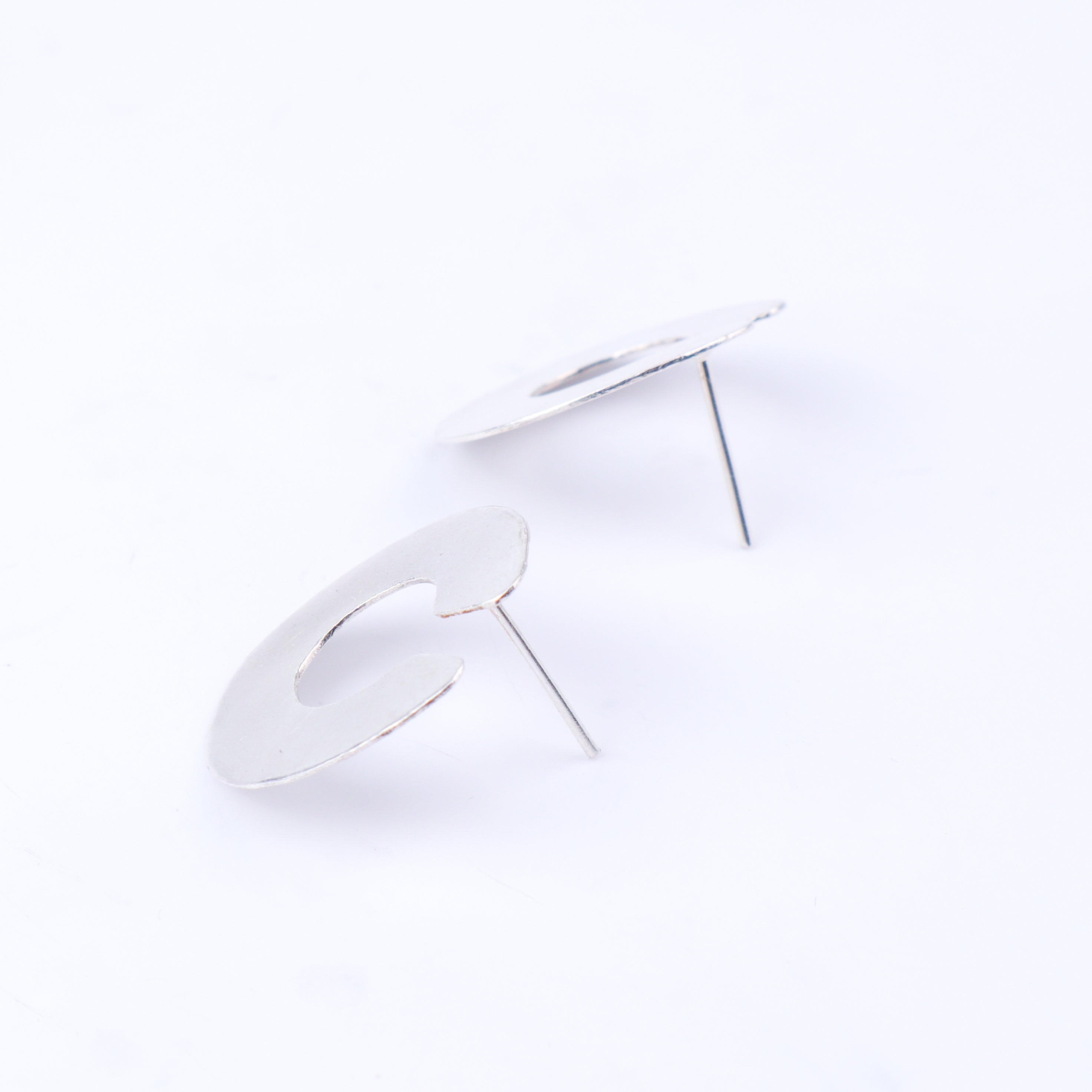 Geometric Circular Earrings