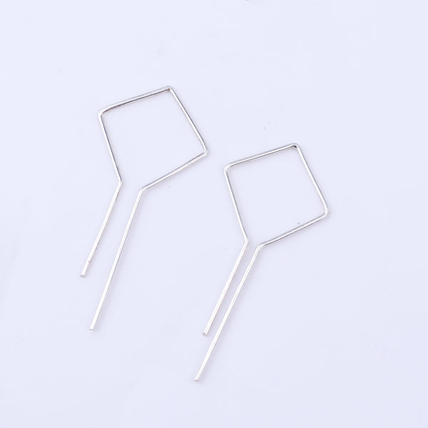 Geometric Rhombus Hoops