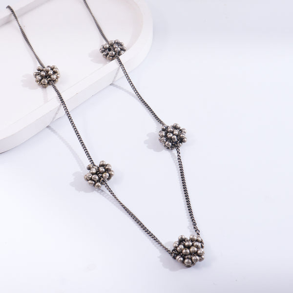 Silver Ghungroo Chain jewelry