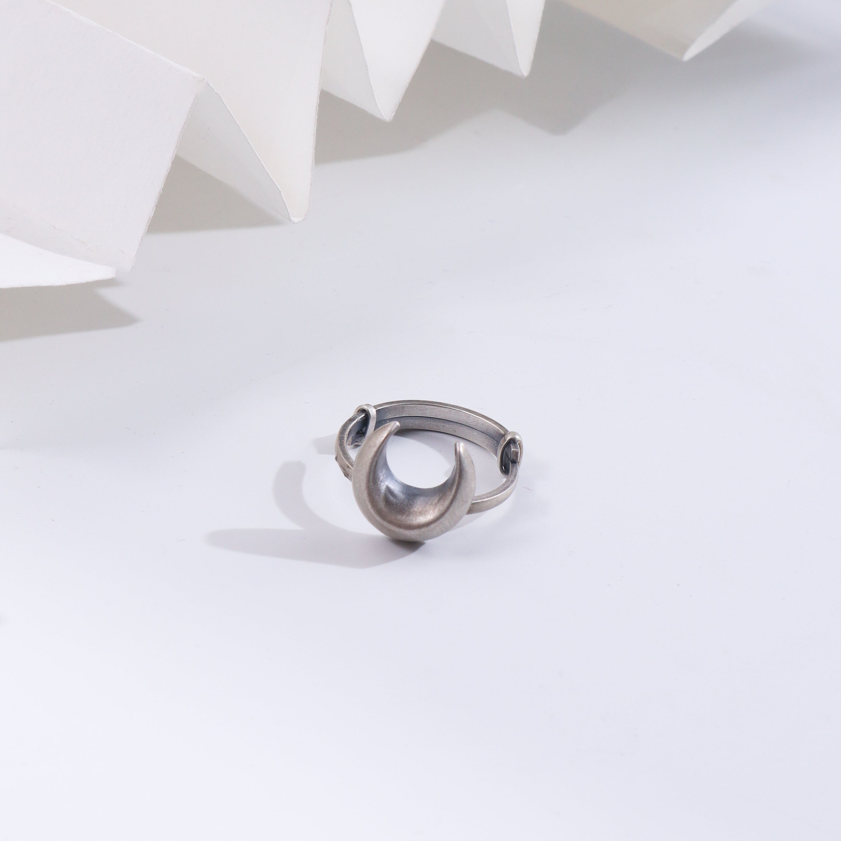 Silver Moon Ring jewelry